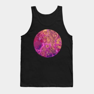 Pink Passion / Acrylic Pouring Tank Top